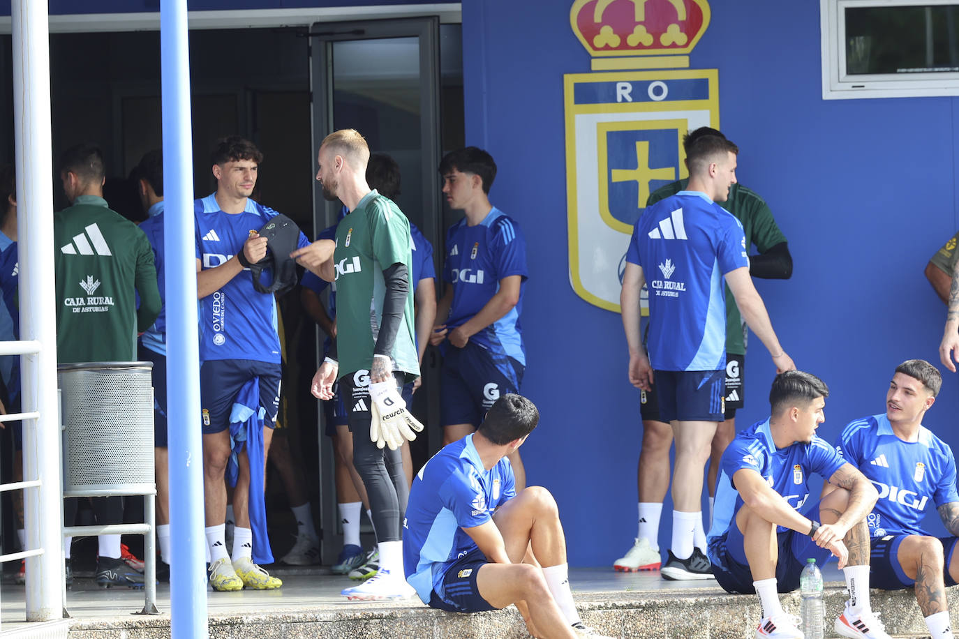El Real Oviedo se pone a punto: las imágenes del primer entrenamiento