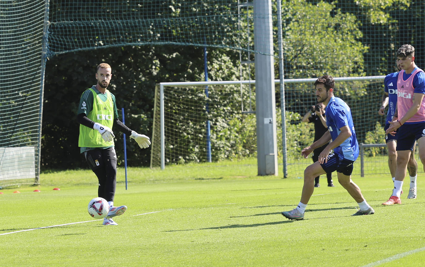 El Real Oviedo se pone a punto: las imágenes del primer entrenamiento