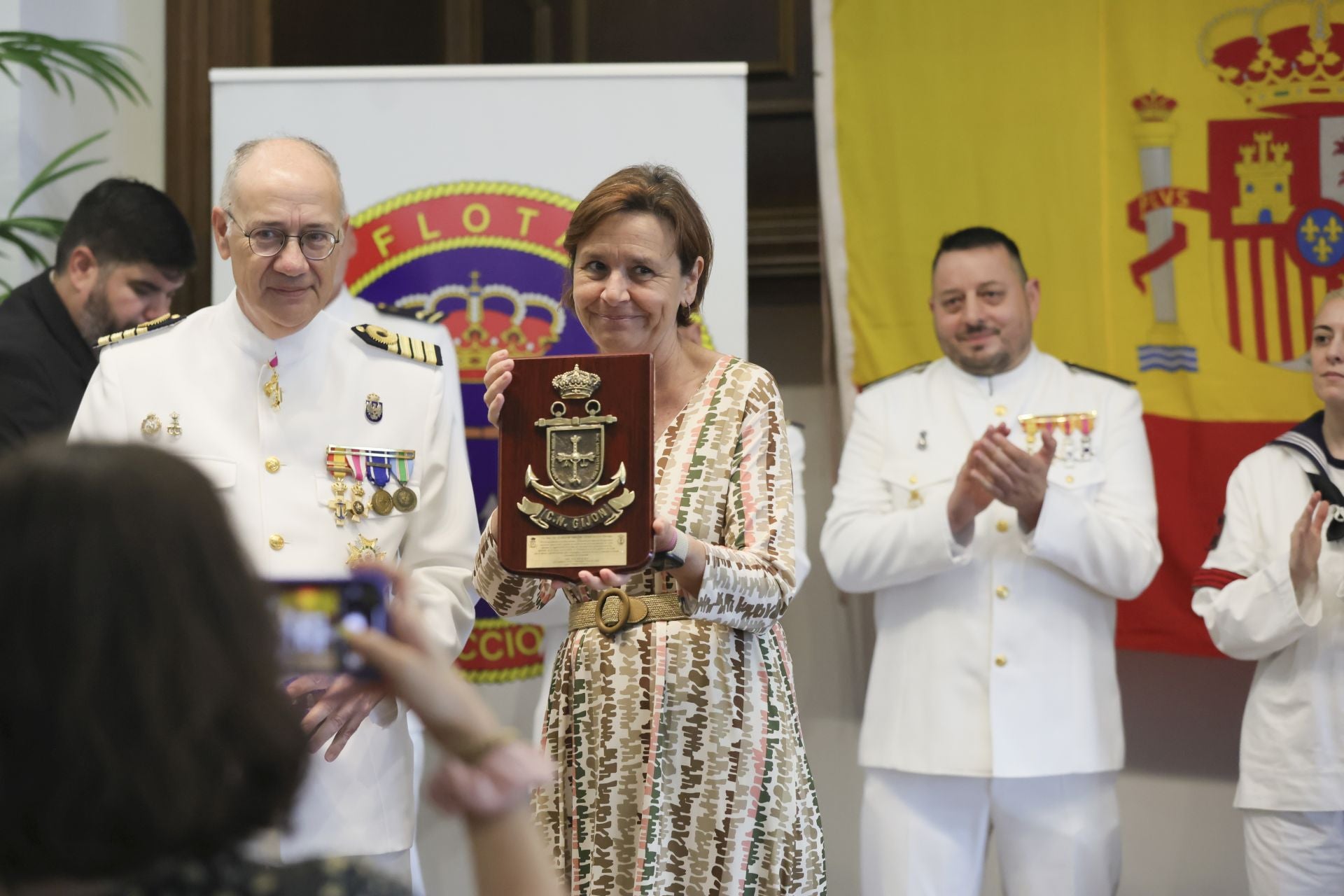 Gijón celebra la ofrenda floral del Carmen más especial