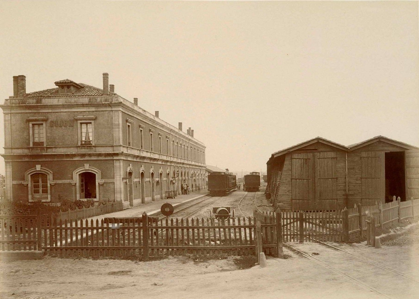 Recordando al Gijón del pasado: 150 años de la Estación del Norte