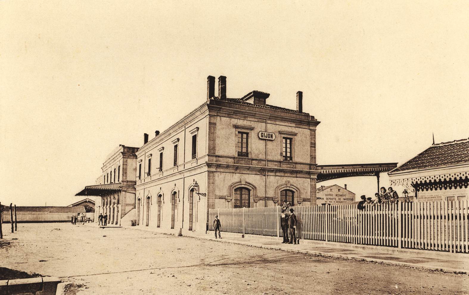 Recordando al Gijón del pasado: 150 años de la Estación del Norte