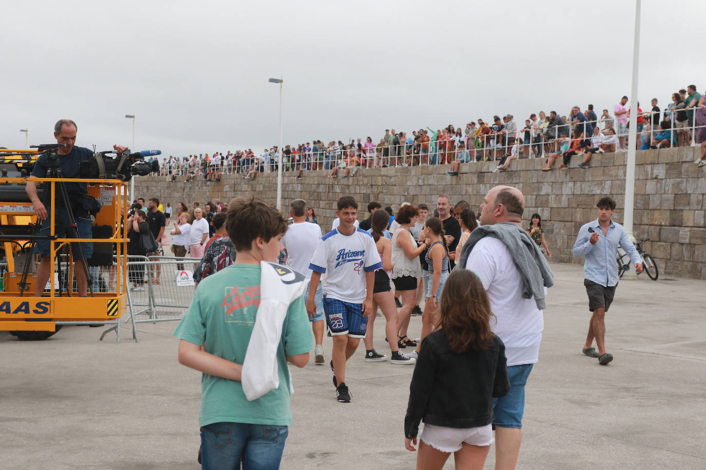 Éxito del concurso de saltos &#039;Døds Diving World Tour&#039; en Gijón