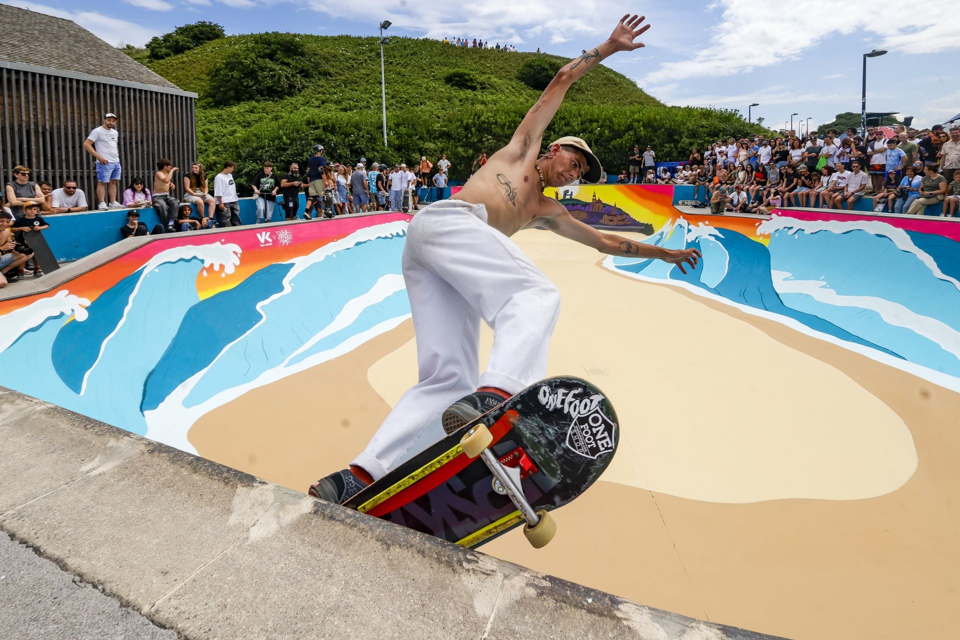 La nueva cara del skatepark de Cimavilla