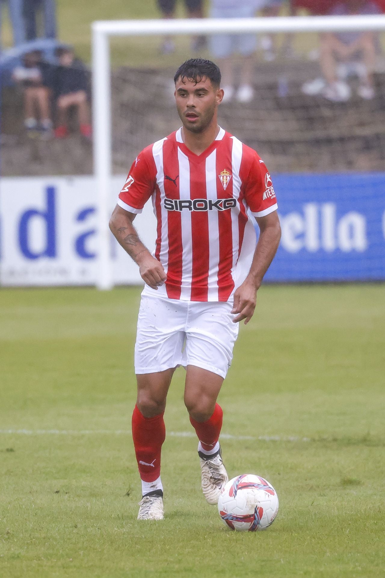 Las mejores imágenes del primer partido de la pretemporada del Sporting