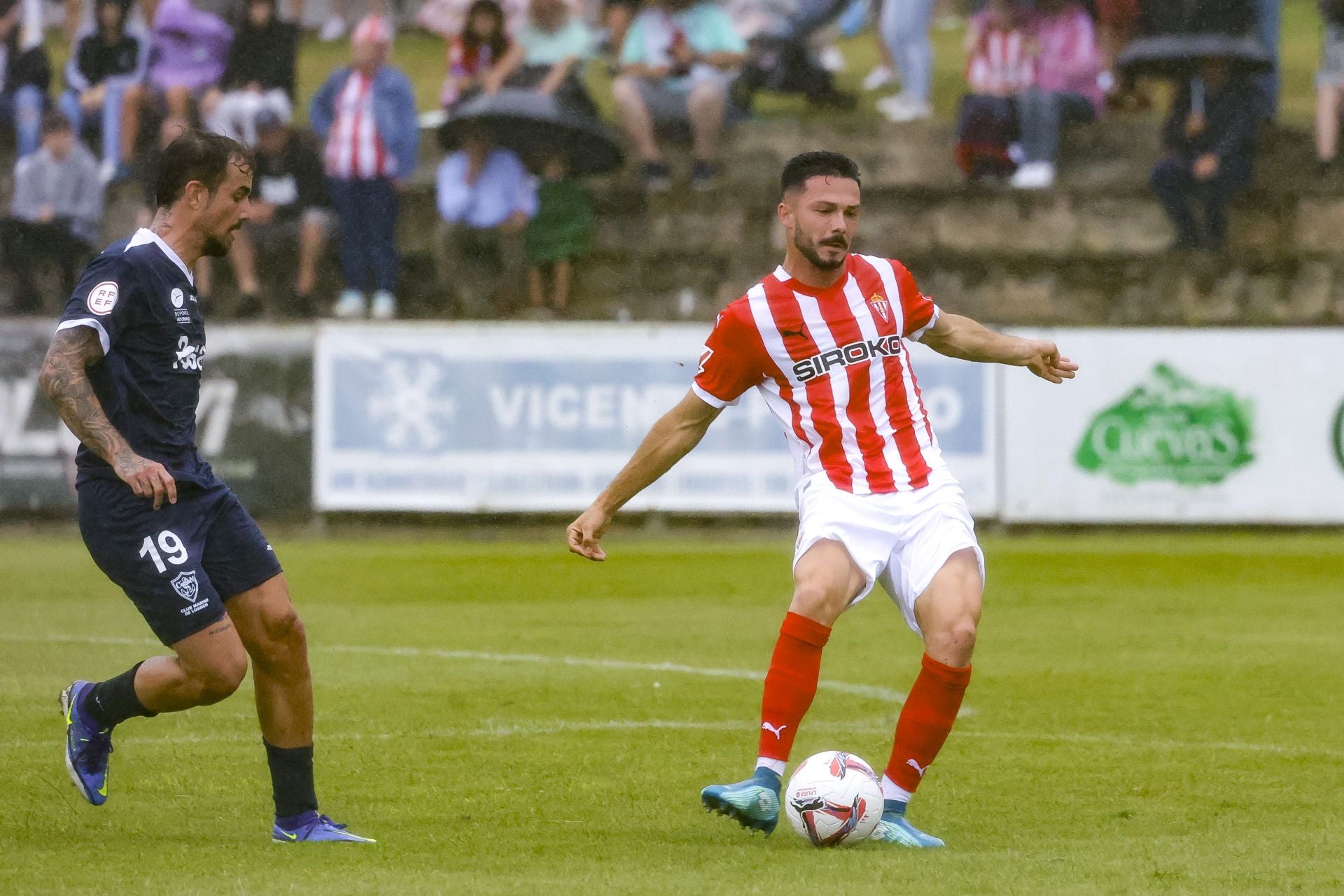 Las mejores imágenes del primer partido de la pretemporada del Sporting