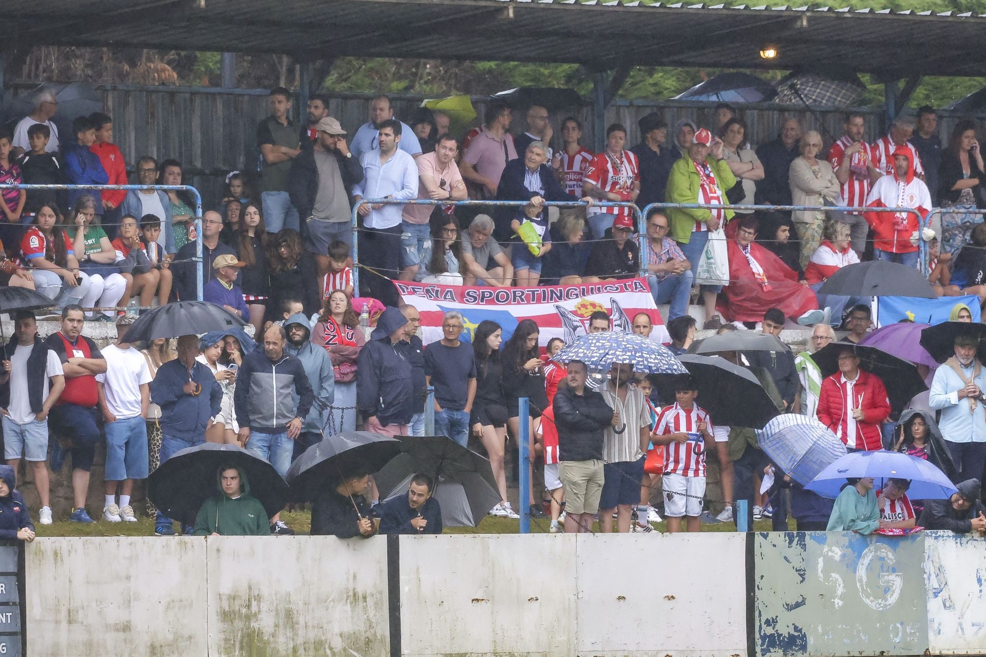 Las mejores imágenes del primer partido de la pretemporada del Sporting