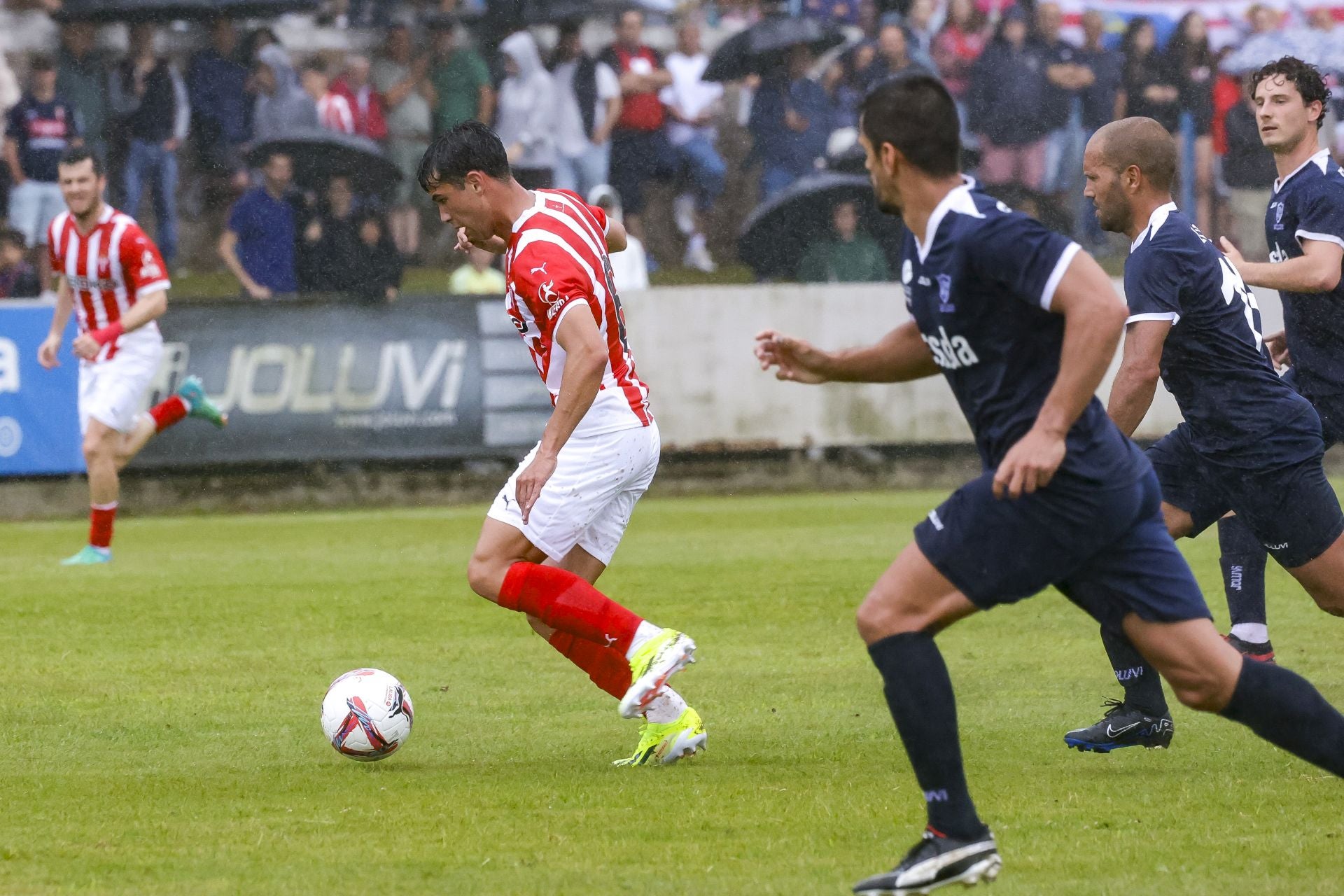 Las mejores imágenes del primer partido de la pretemporada del Sporting