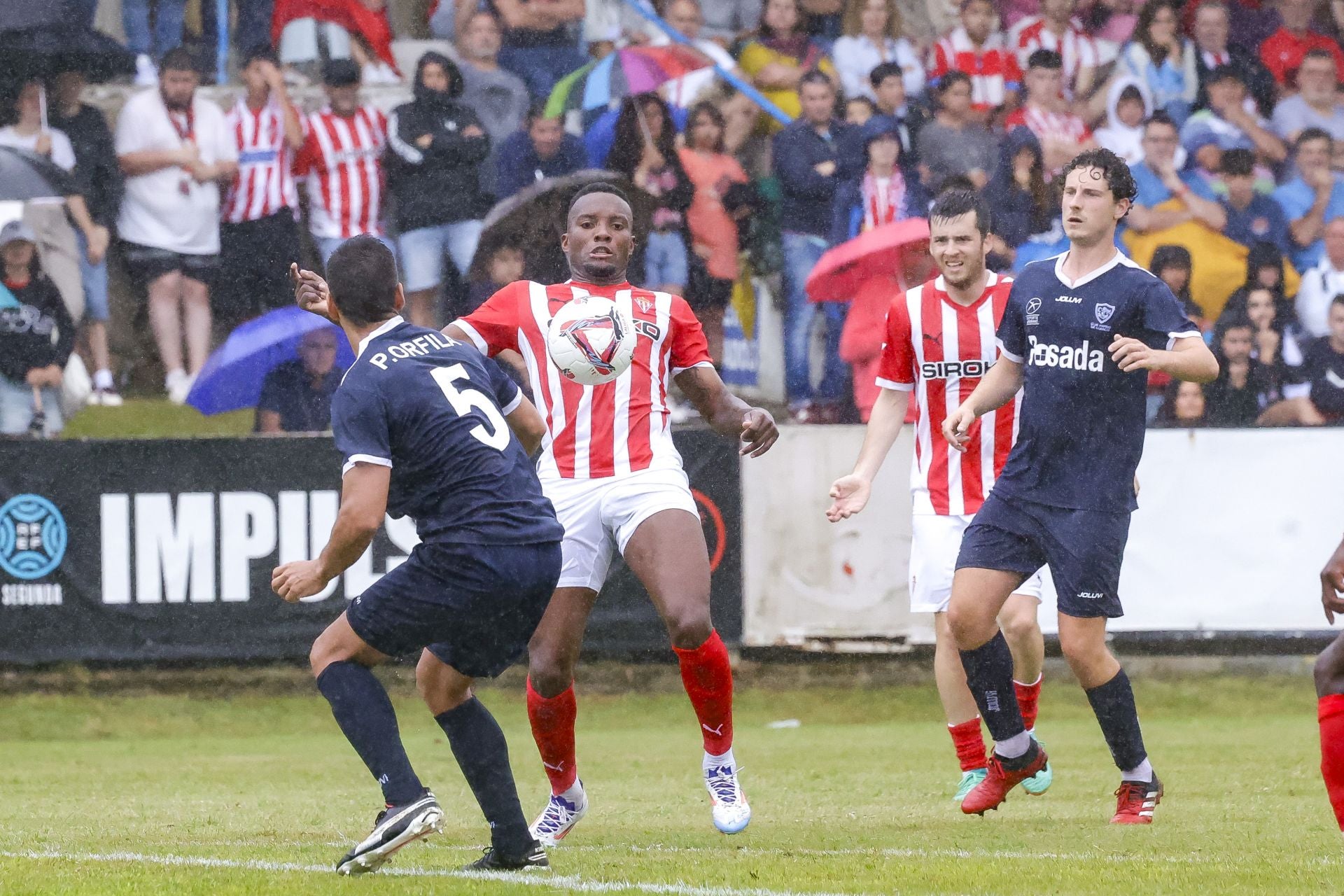 Las mejores imágenes del primer partido de la pretemporada del Sporting