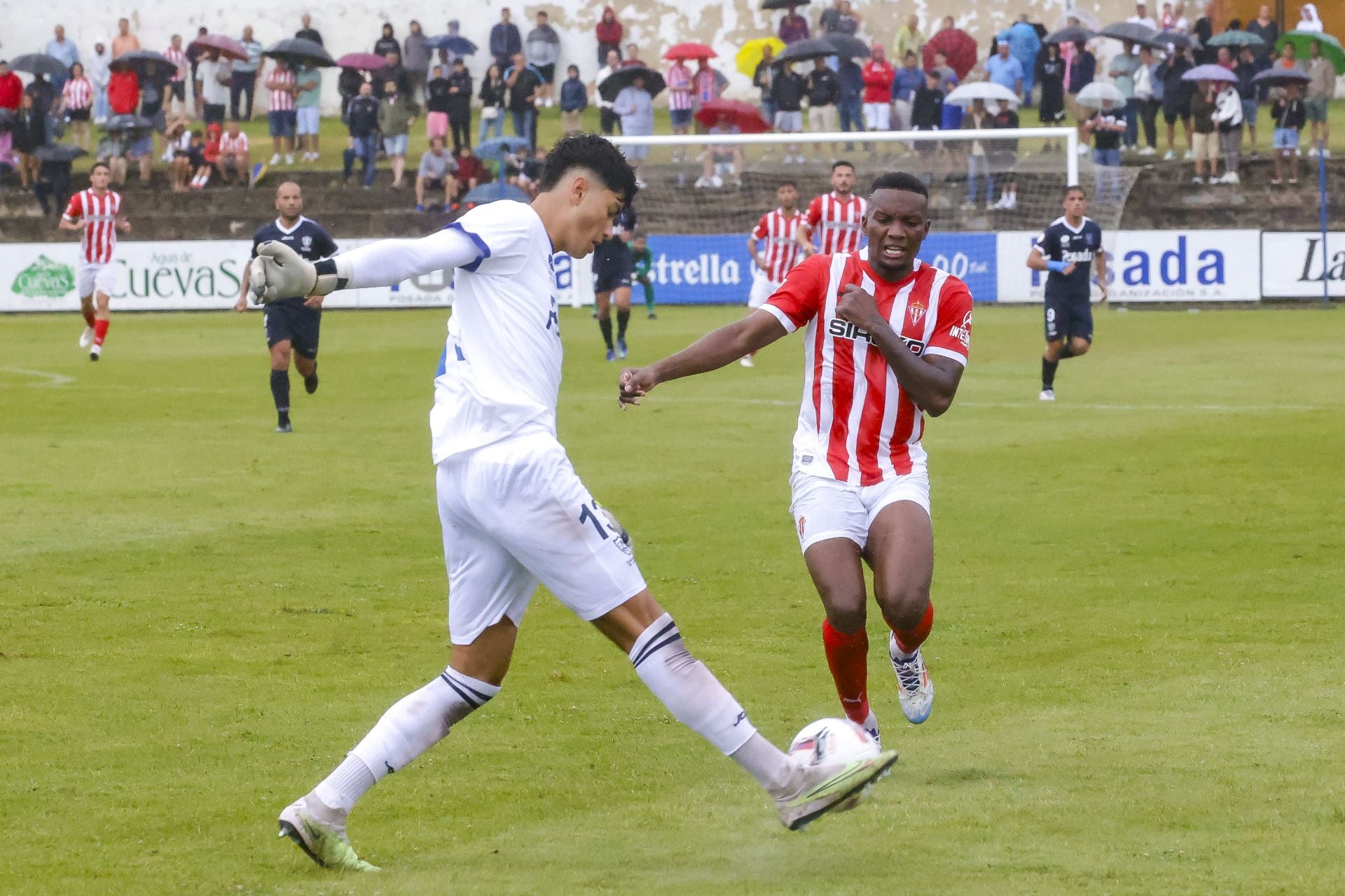 Las mejores imágenes del primer partido de la pretemporada del Sporting