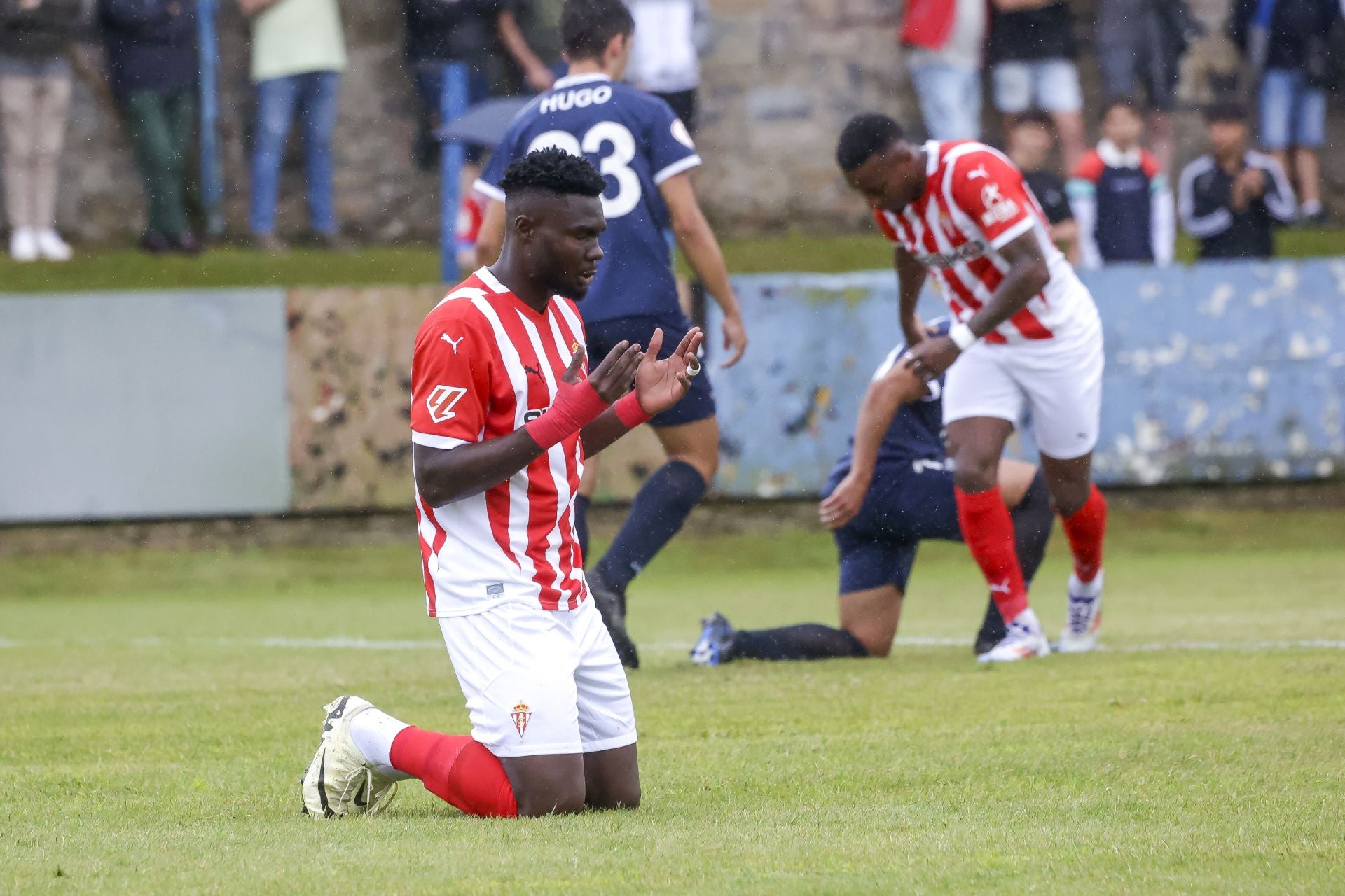 Las mejores imágenes del primer partido de la pretemporada del Sporting