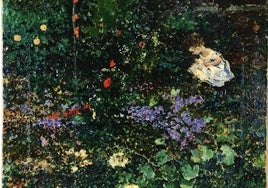 La obra de Mariano Fortuny 'María Luisa en el jardín'