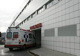 La entrada a Urgencias del Hospital San Agustín.