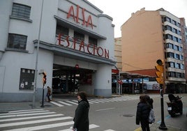 Estación de autobuses de Gijón.