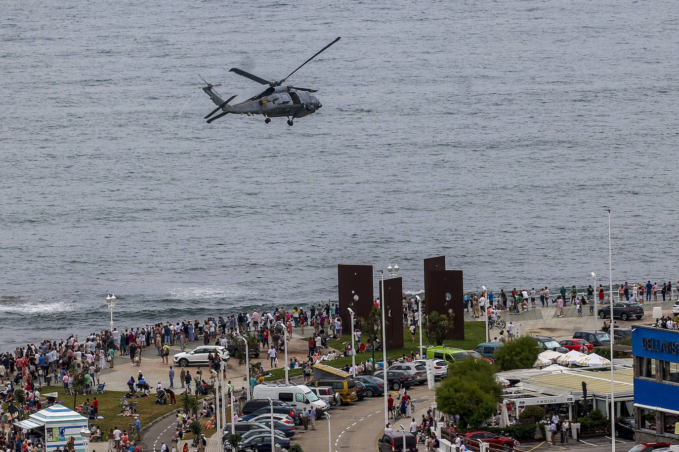 Festival Aéreo Internacional: Gijón disfruta del espectáculo en el cielo