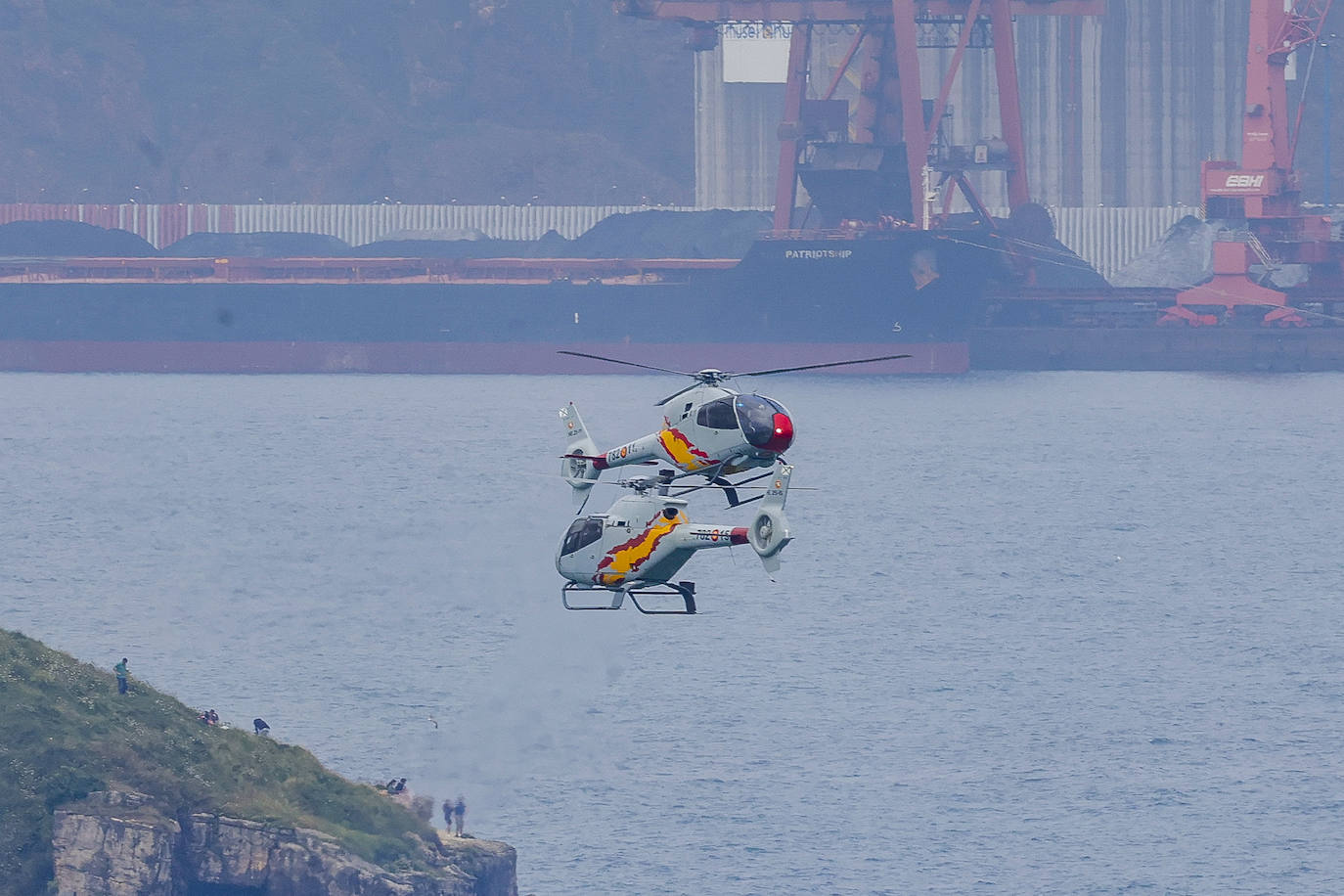 Festival Aéreo Internacional: Gijón disfruta del espectáculo en el cielo