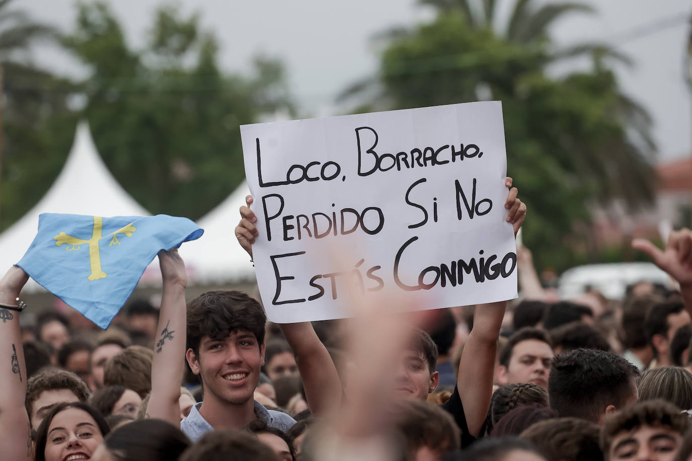 Melendi llena Gijón