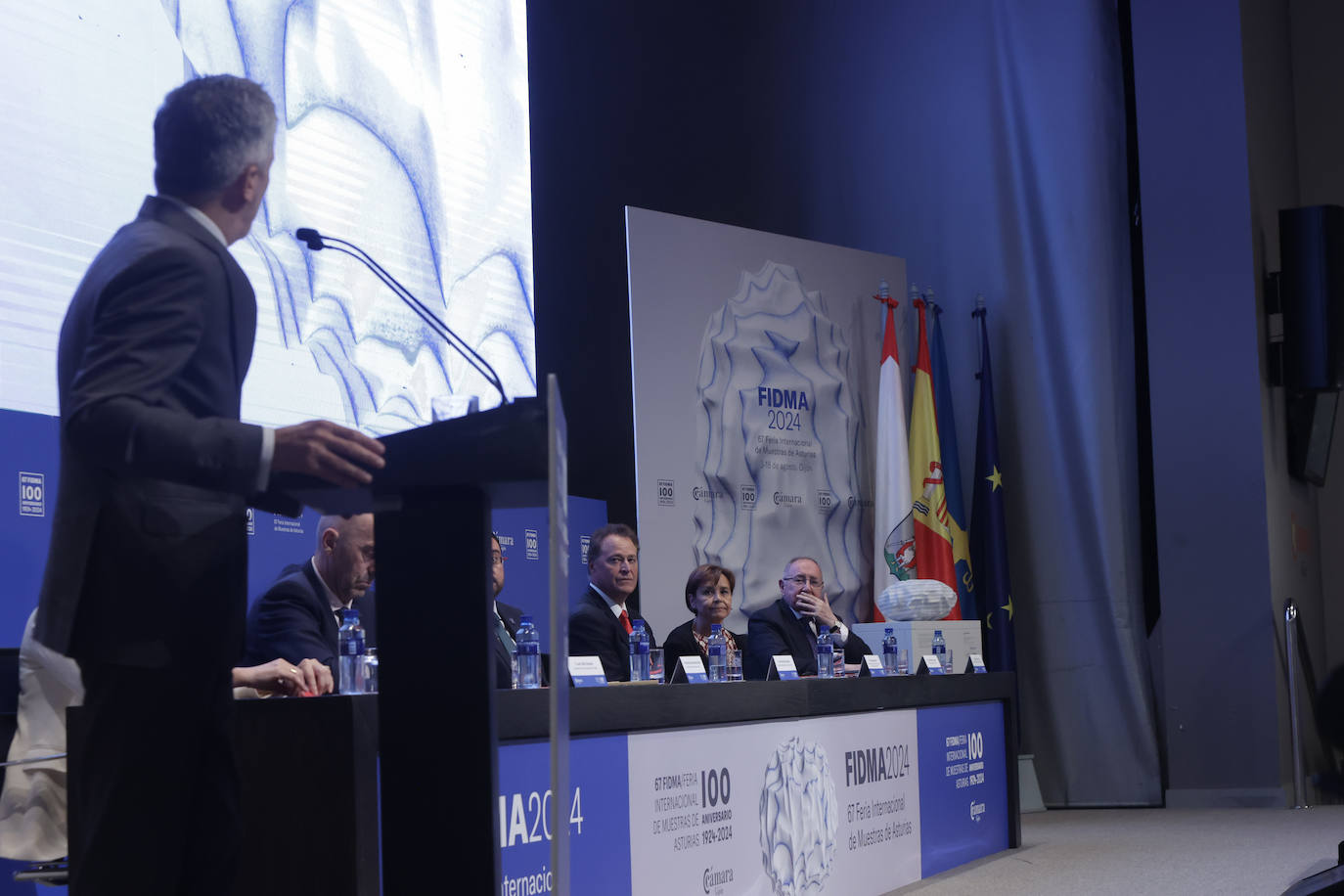 Así ha sido la inauguración de la Feria de Muestras en el Luis Adaro