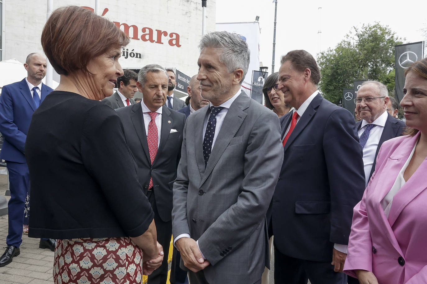 Así ha sido la inauguración de la Feria de Muestras en el Luis Adaro