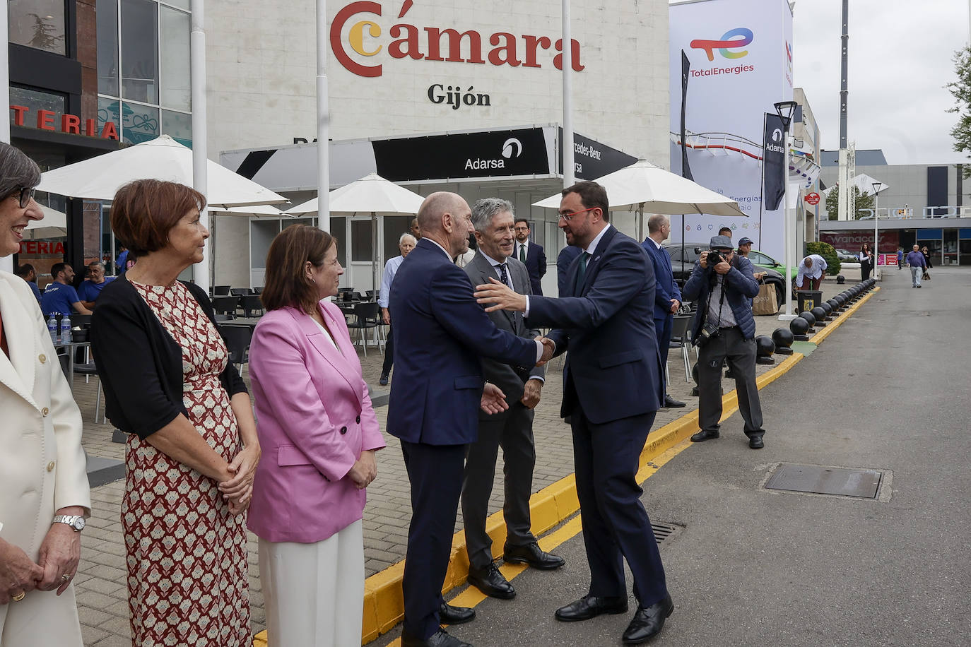 Así ha sido la inauguración de la Feria de Muestras en el Luis Adaro