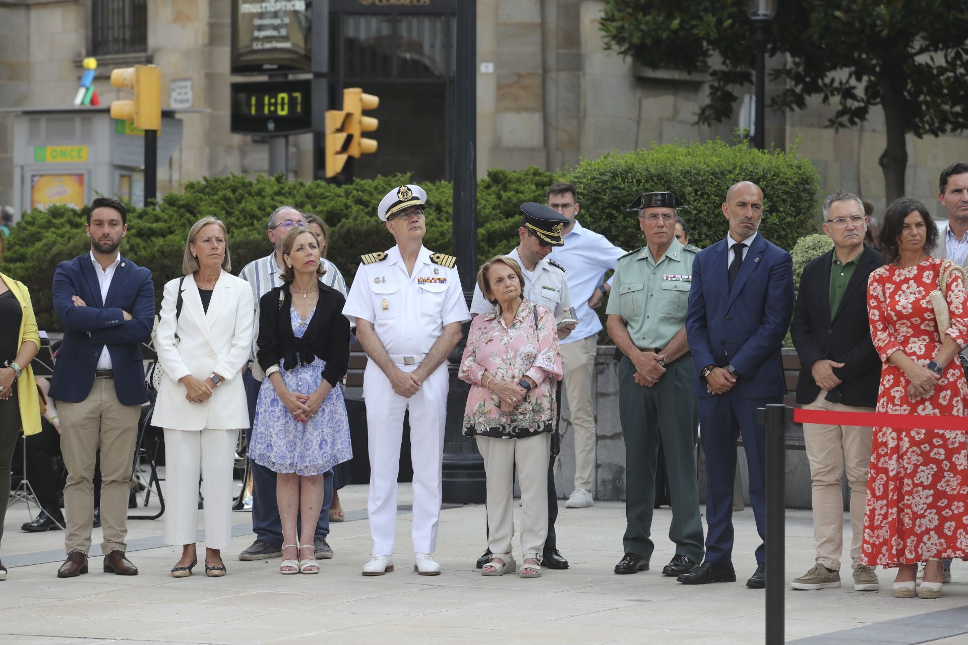 Homenaje y ofrenda floral a Jovellanos en Gijón