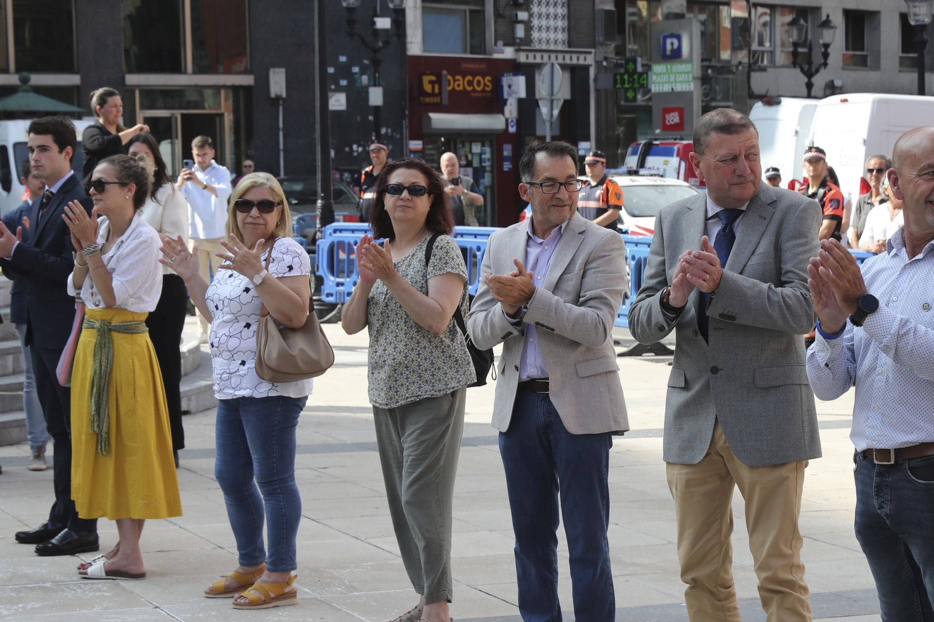 Homenaje y ofrenda floral a Jovellanos en Gijón