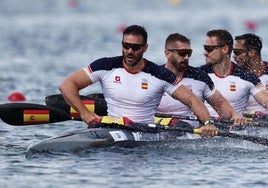 Craviotto lleva al K4 español a la final de los Juegos Olímpicos