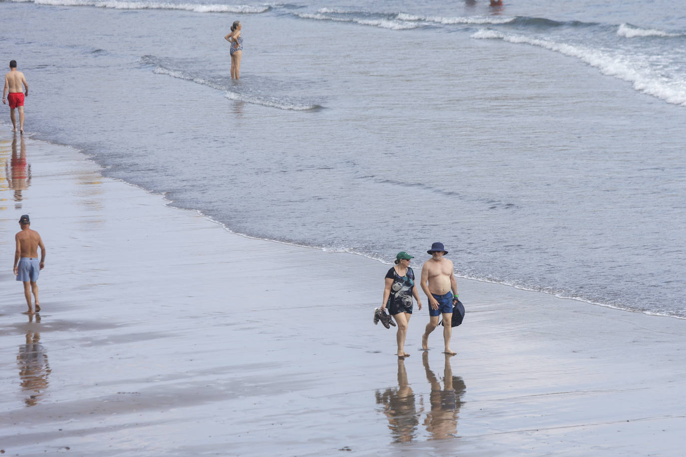 El calor llega a Asturias