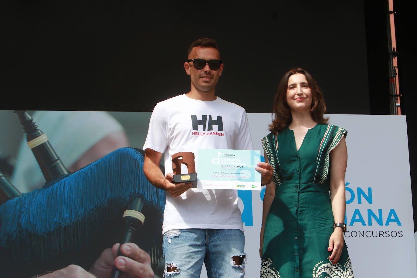 Entrega de premios del Concurso de Canción Asturiana de EL COMERCIO