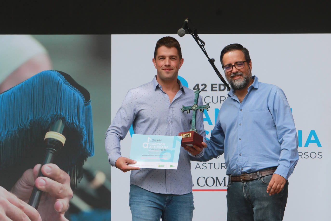 Entrega de premios del Concurso de Canción Asturiana de EL COMERCIO