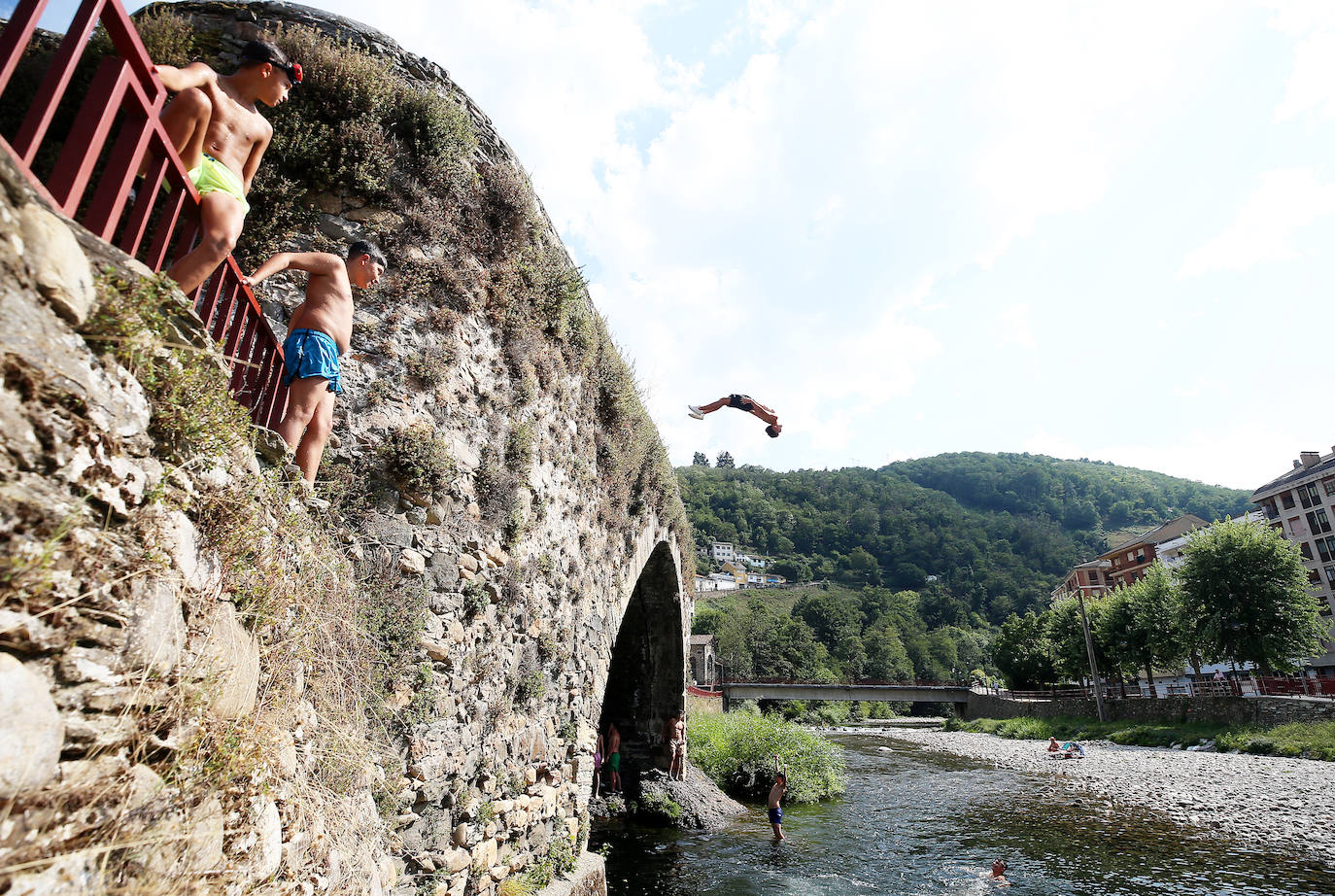 Asturias sufre la ola de calor