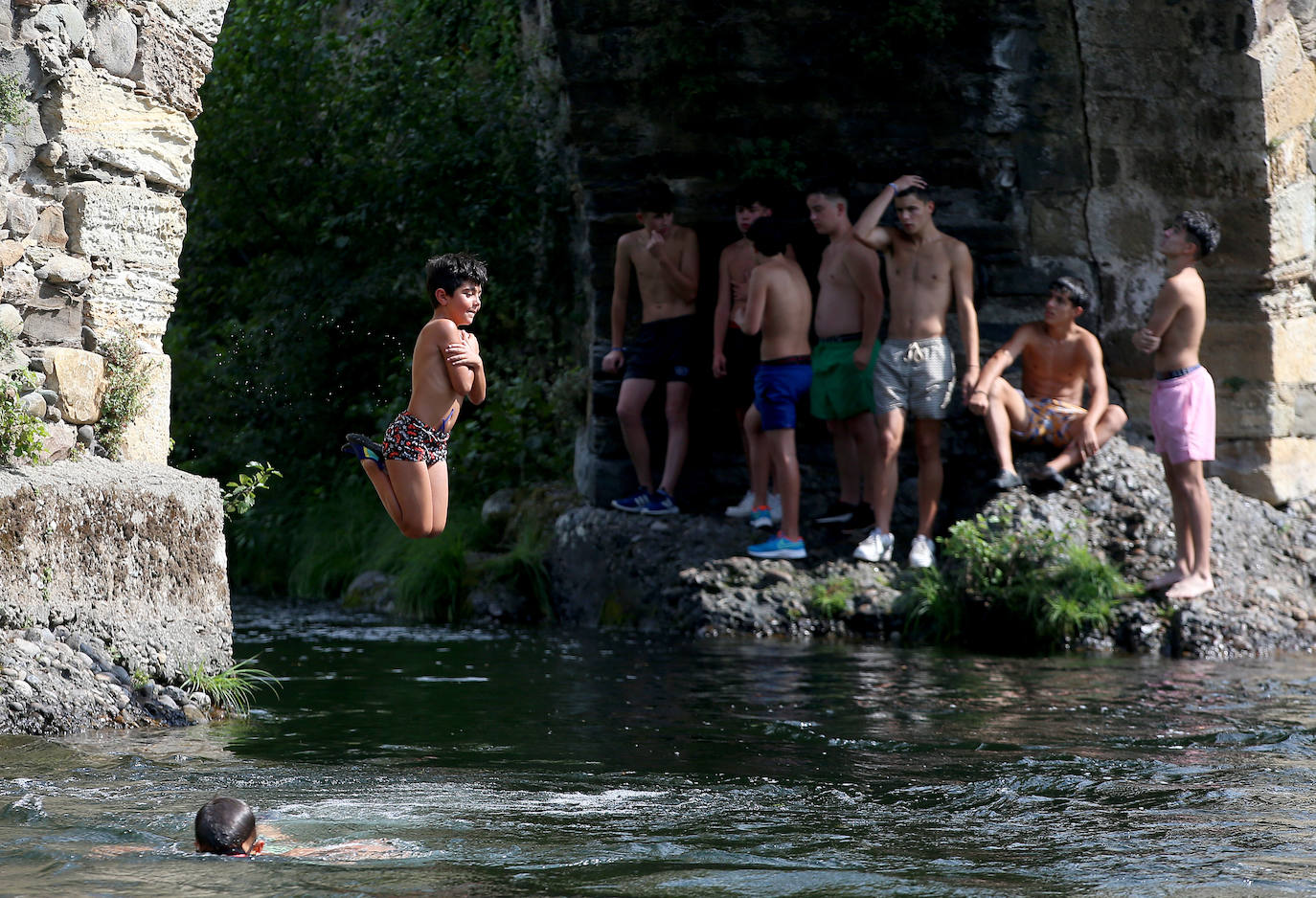 Asturias sufre la ola de calor