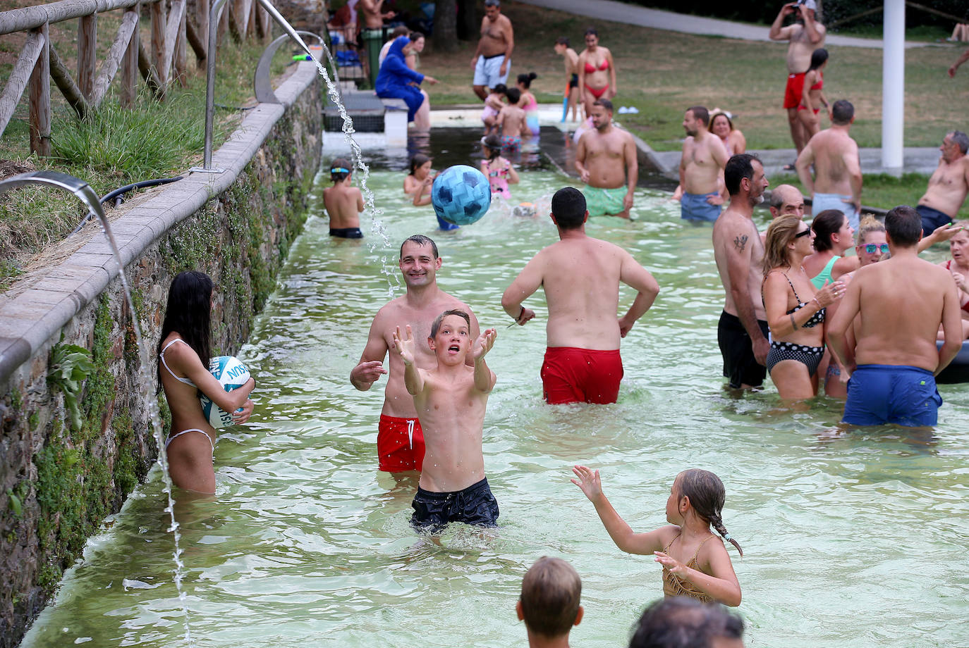 Asturias sufre la ola de calor