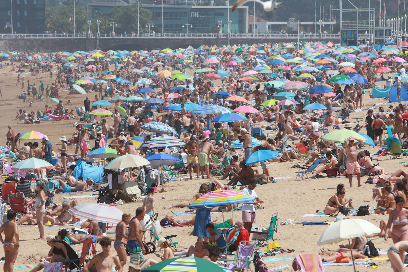 Asturias sufre la ola de calor