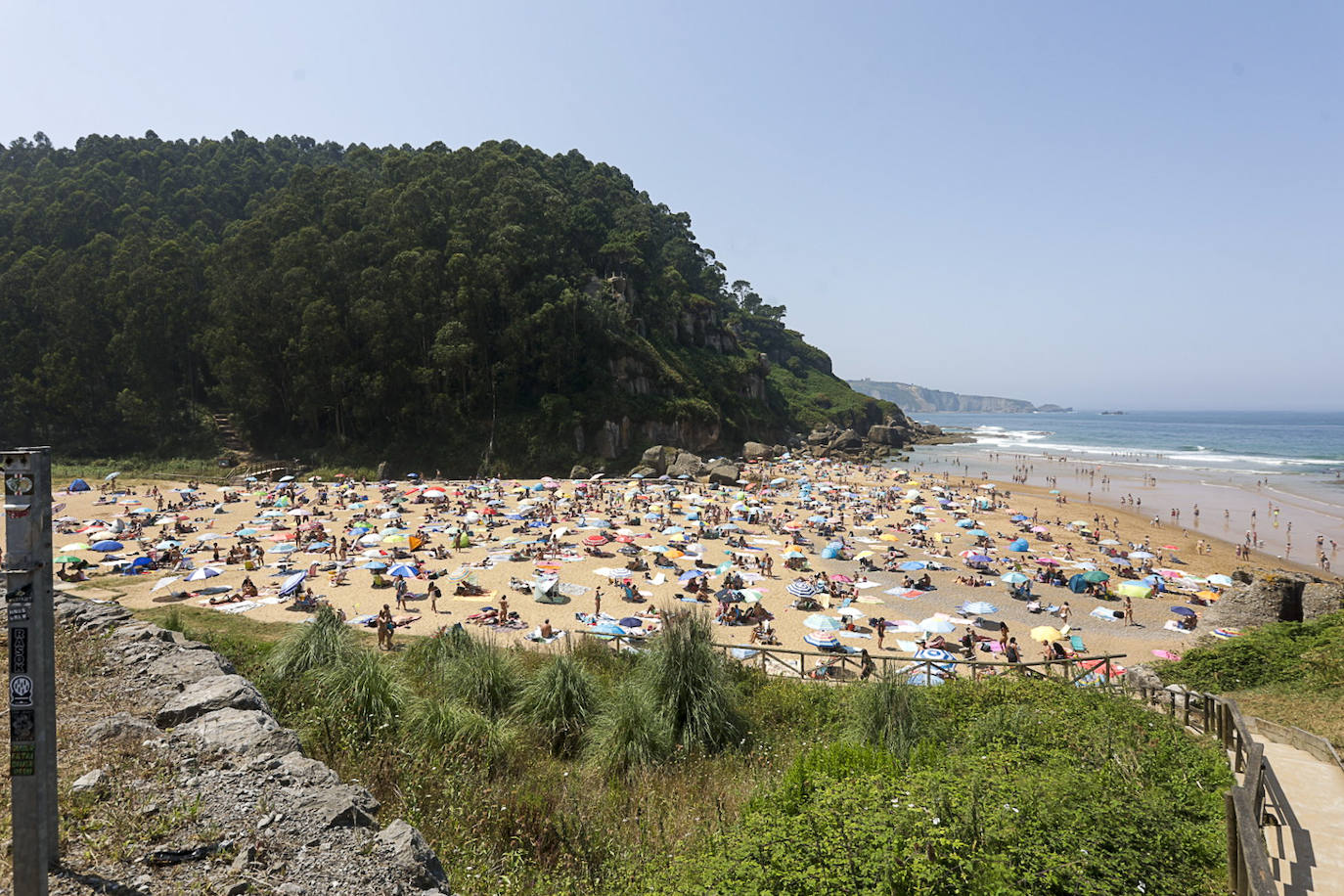 Asturias sufre la ola de calor