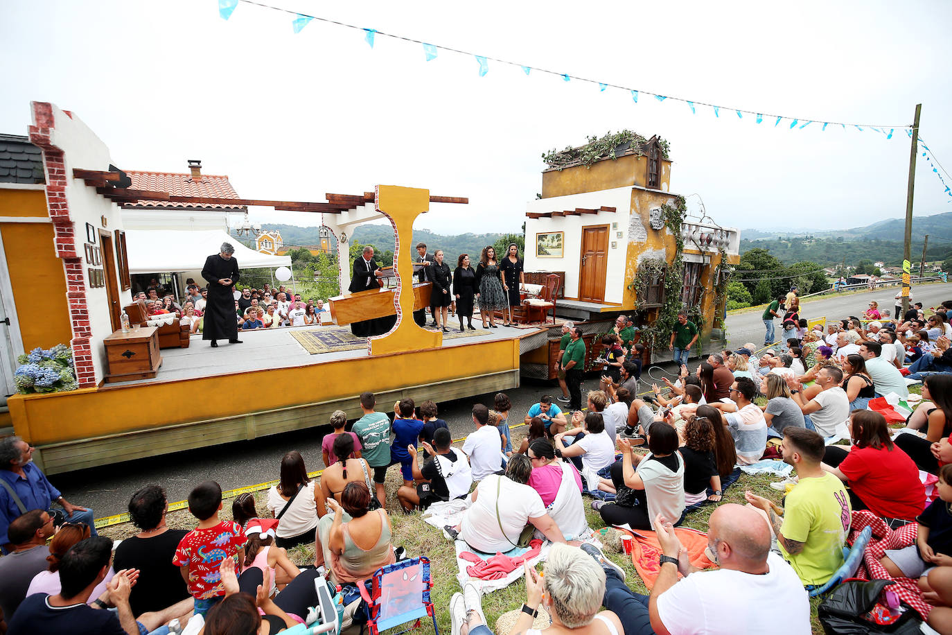 Concurso de carrozas de Valdesoto