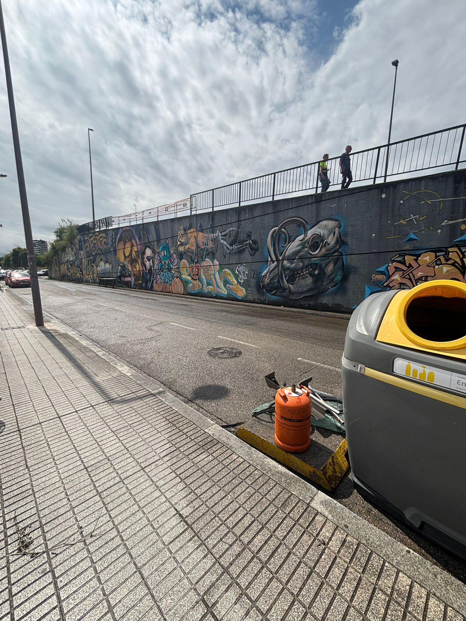 Las imágenes del trágico accidente en la Sierra del Sueve en Gijón