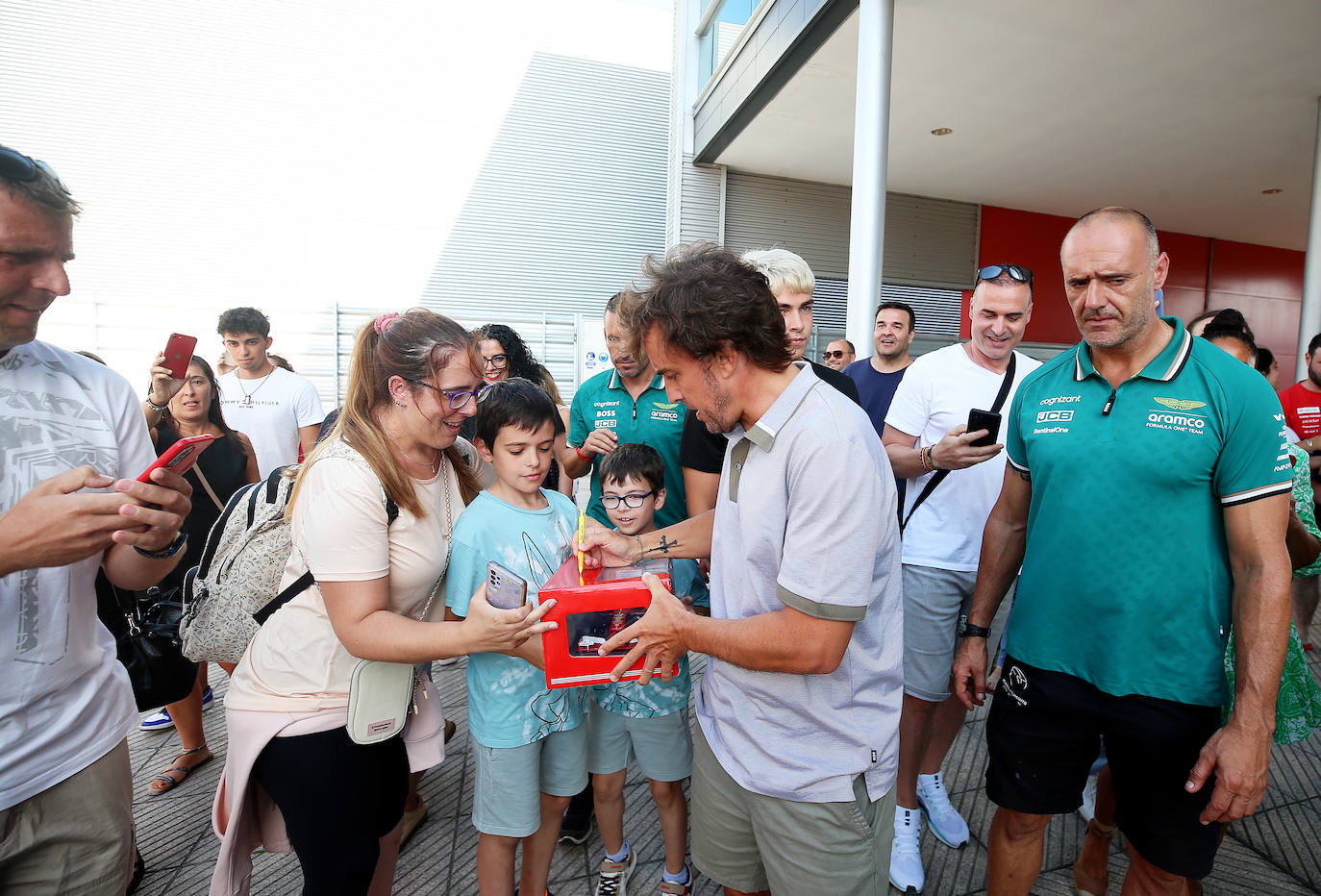 Barbón y Alonso, de circuito automovilístico