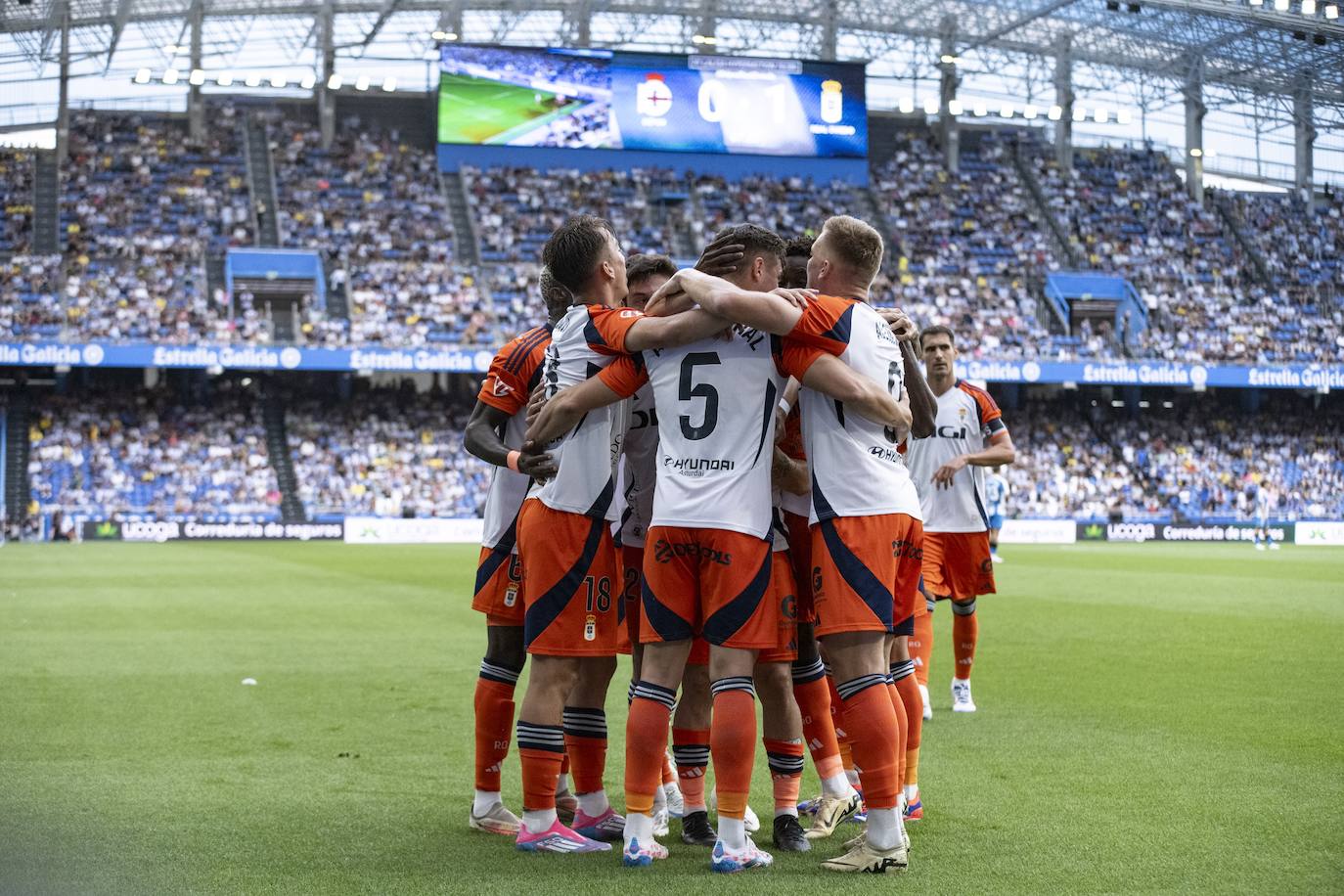 Las mejores imágenes del Deportivo de La Coruña - Real Oviedo