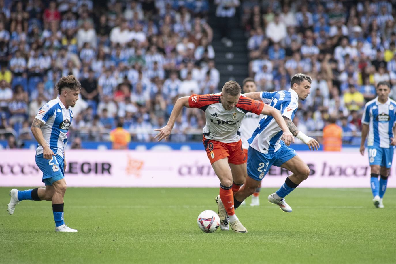 Las mejores imágenes del Deportivo de La Coruña - Real Oviedo