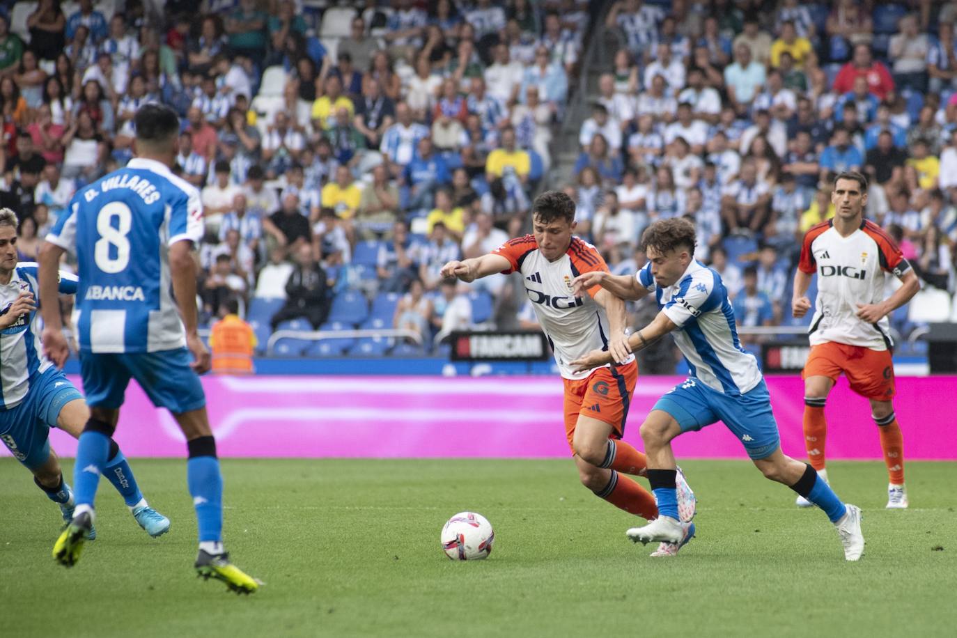 Las mejores imágenes del Deportivo de La Coruña - Real Oviedo