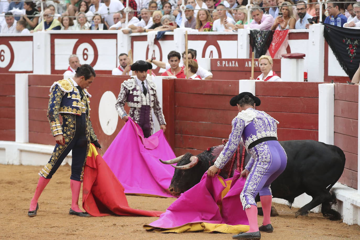 Tercera jornada de toros en Gijón