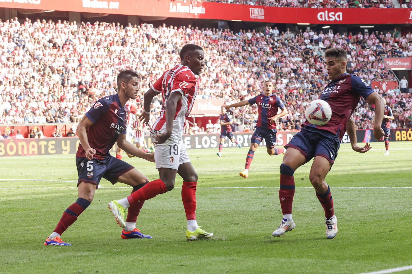 Las mejores jugadas del Sporting - Levante