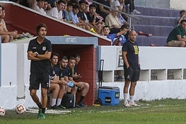 Javi Rozada, en el Praviano-Avilés celebrado en Santa Catalina.