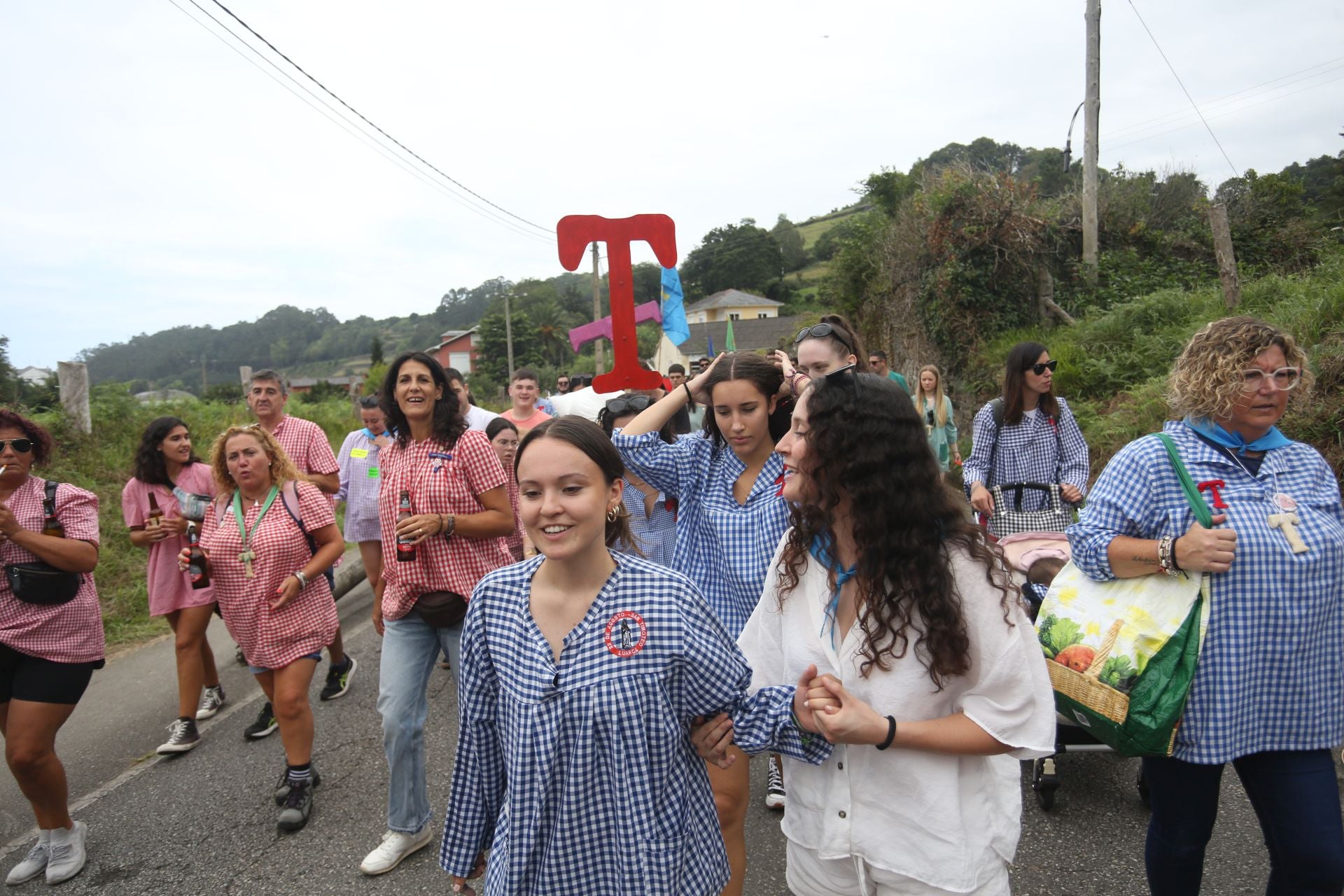 La romería de San Timoteo llena Luarca