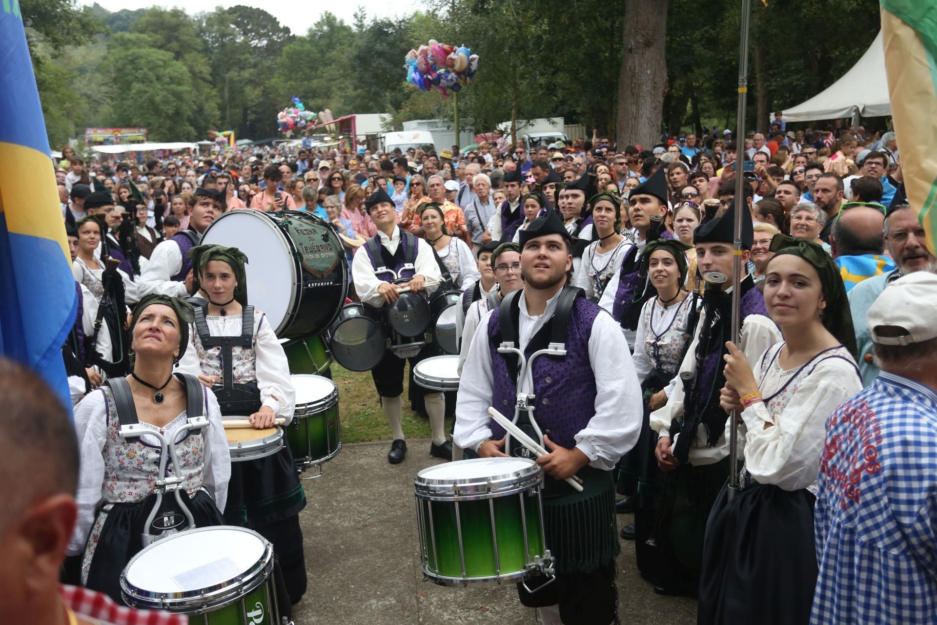 La romería de San Timoteo llena Luarca