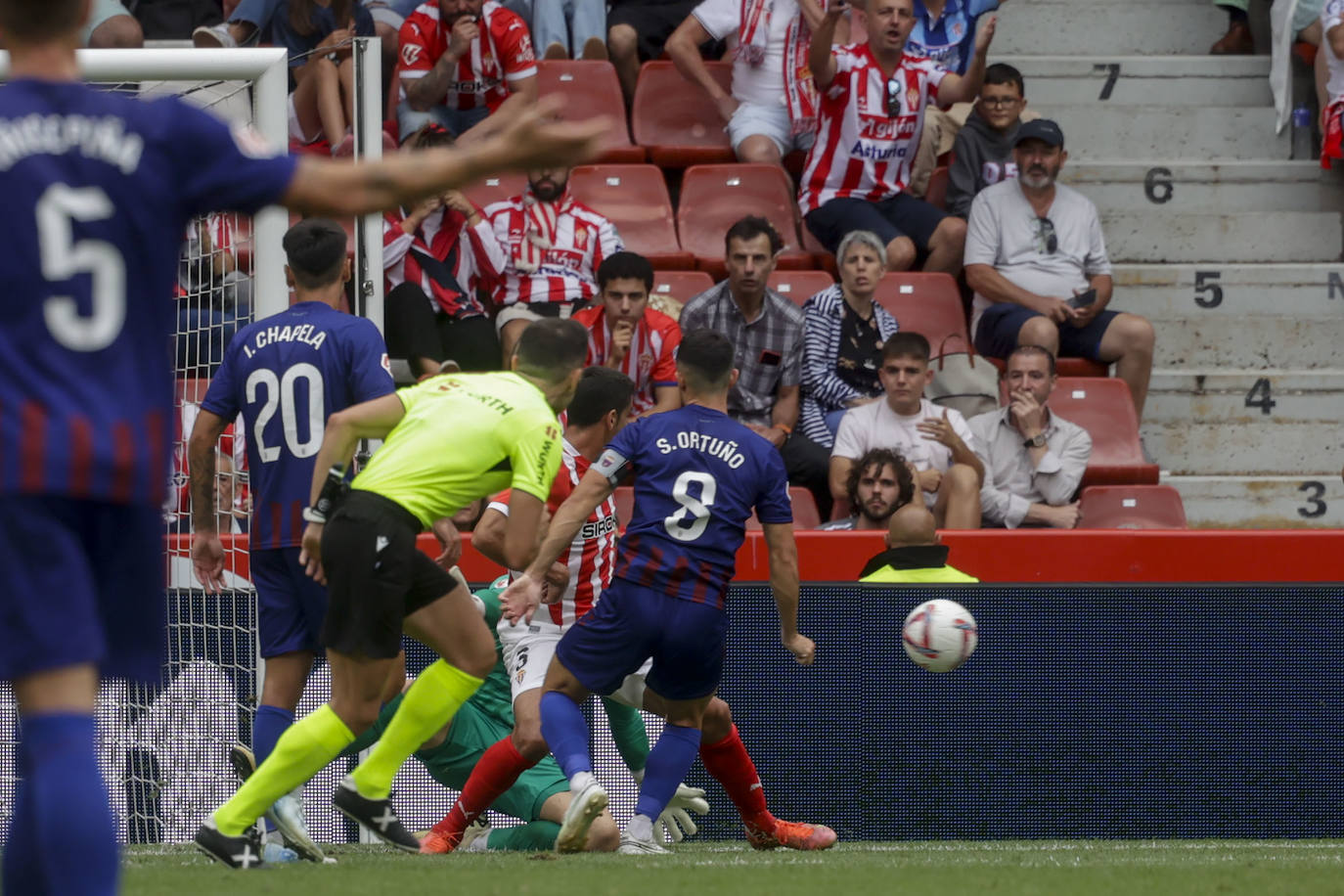 Las mejores jugadas del Sporting - Eldense