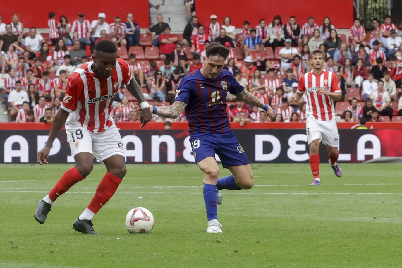 Las mejores jugadas del Sporting - Eldense