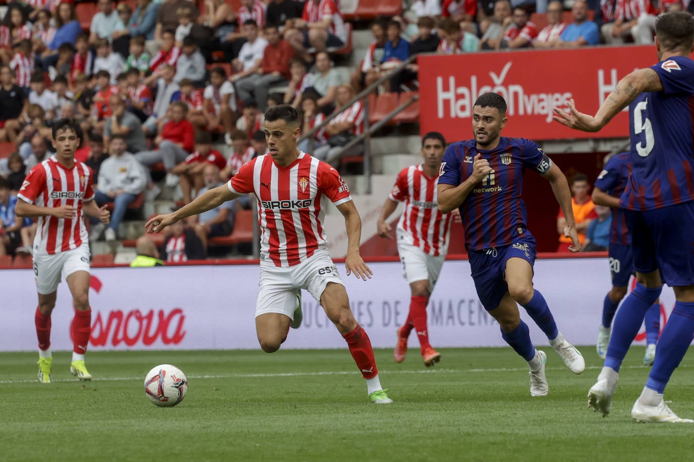 Las mejores jugadas del Sporting - Eldense