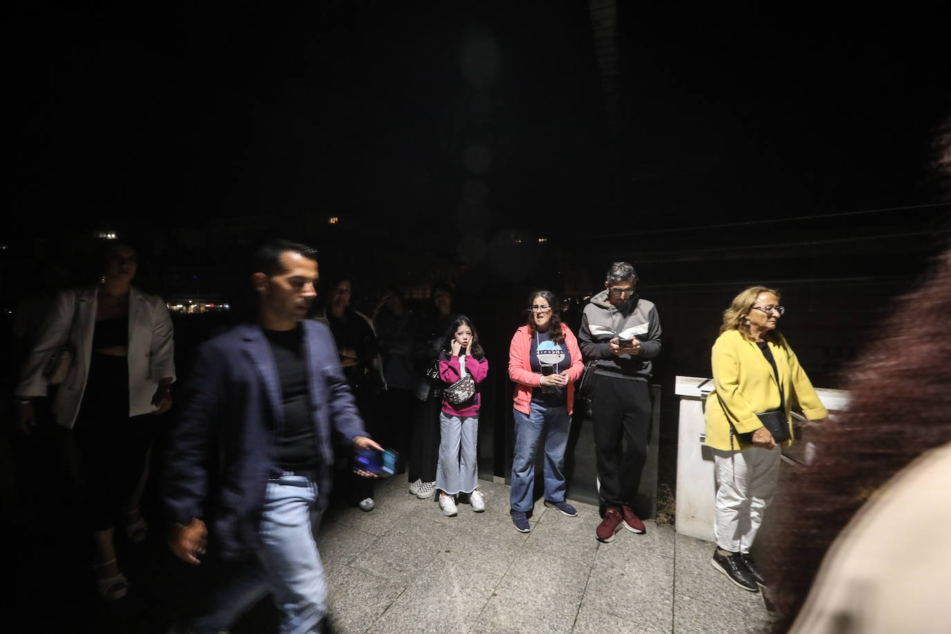 San Agustín ilumina el cielo de Avilés