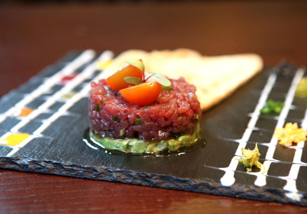 Tartar de atún.